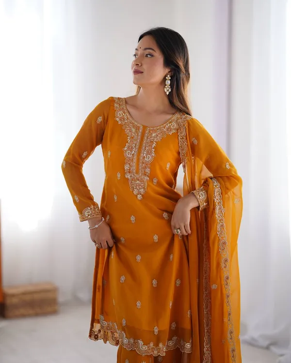 ORANGE_FAUX_GEORGETTE_EMBROIDERED_SALWAR_SUIT_WITH_DUPATTA