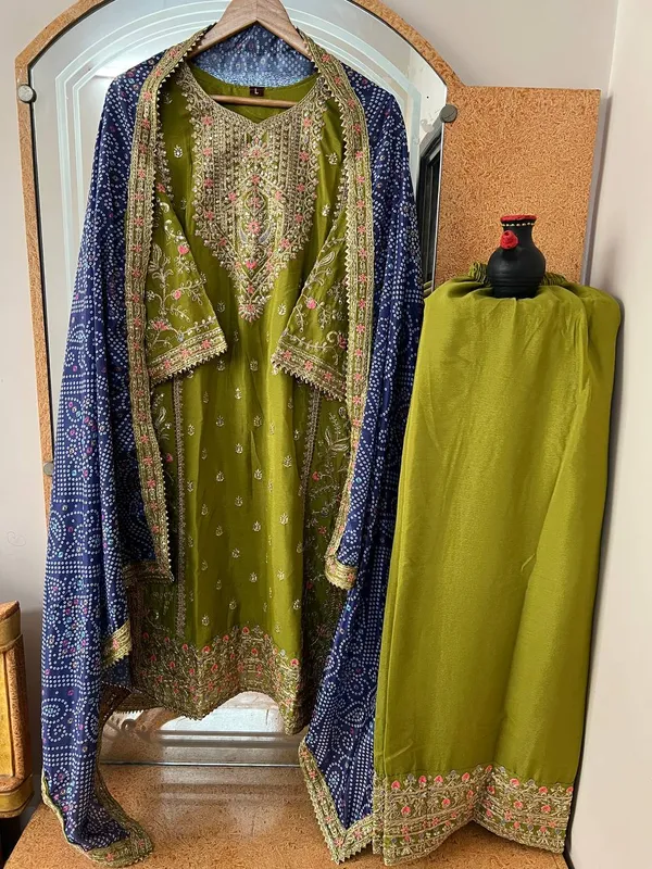 PARROT-GREEN_CHINNON_SILK_CODING_SEQUENCE_EMBROIDERED_PALAZZO_SALWAR_SUIT_WITH_DUPATTA