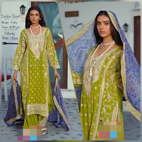 PARROT-GREEN_CHINNON_SILK_CODING_SEQUENCE_EMBROIDERED_PALAZZO_SALWAR_SUIT_WITH_DUPATTA