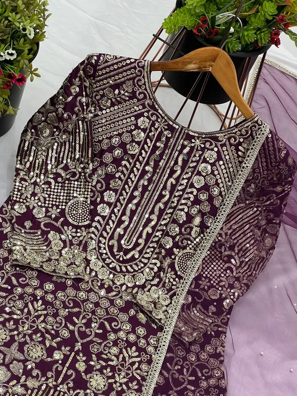 PURPLE_CHINNON_SILK_FULLY_SEQUENCE_EMBROIDERED_SHARARA_SALWAR_SUIT_WITH_DUPATTA
