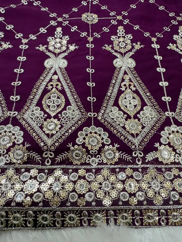 PURPLE_FAUX_GEORGETTE_EMBROIDERED_GHARARA_SALWAR_SUIT_WITH_DUPATTA