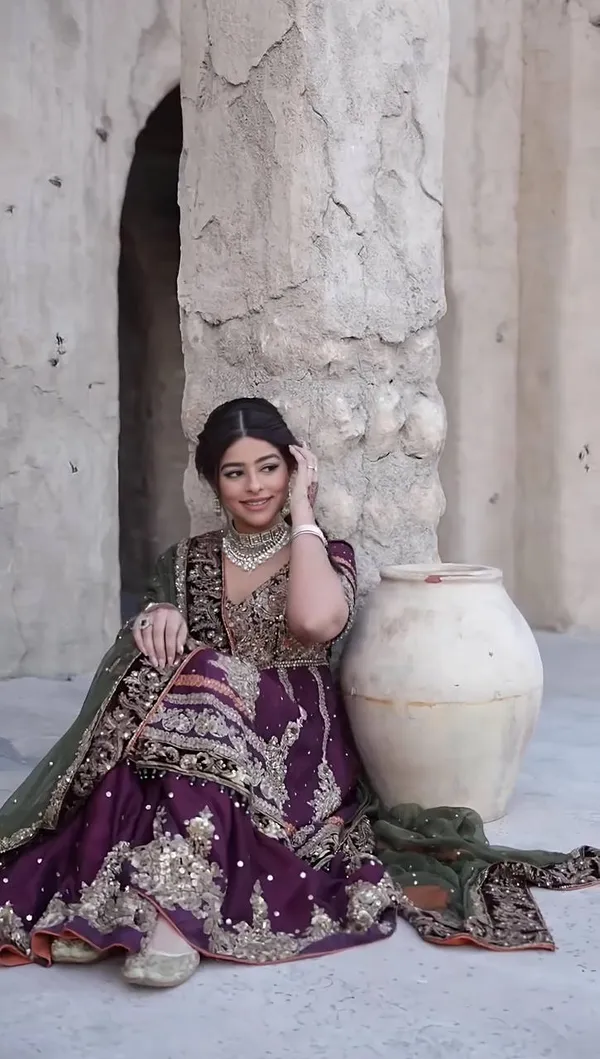 PURPLE_GEORGETTE_SEQUENCE_EMBROIDERED_SHARARA_SALWAR_SUIT_WITH_DUPATTA
