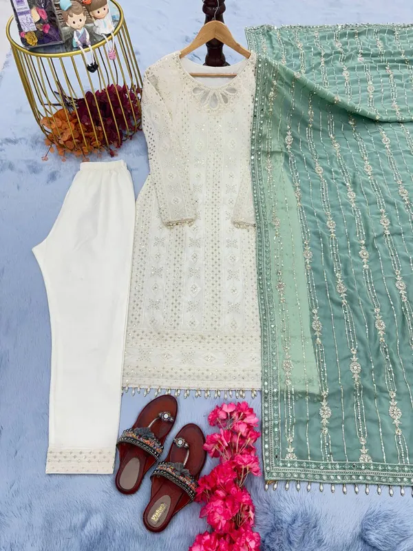 Party_Wear_Heavy_Faux_Georgette_Sequence_Embroidery_Moti_Work_Salwar_Suit_With_Dupatta