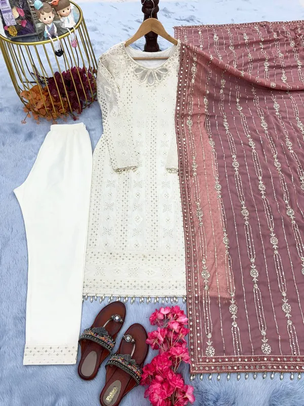 Party_Wear_Heavy_Faux_Georgette_Sequence_Embroidery_Moti_Work_Salwar_Suit_With_Dupatta