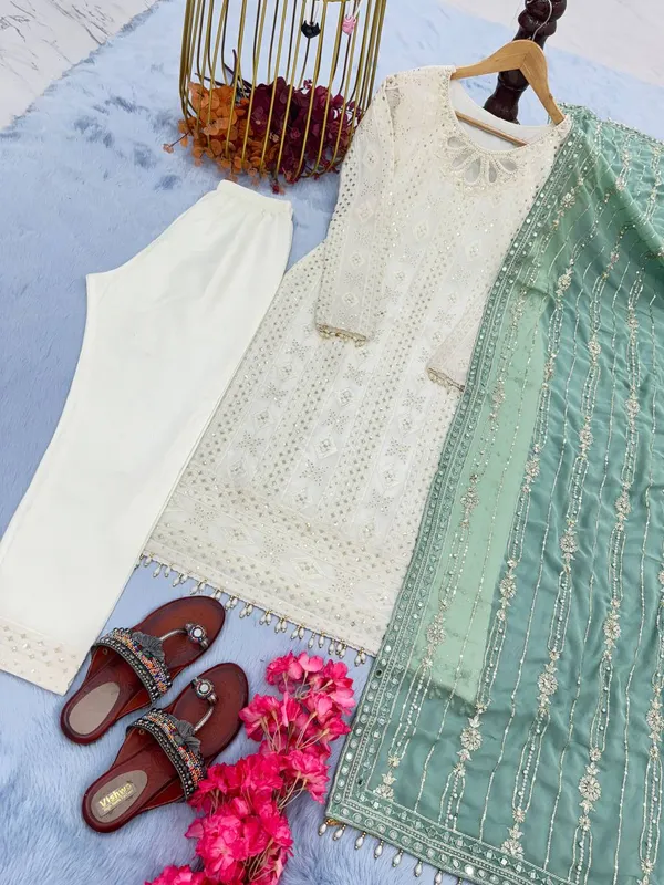 Party_Wear_Heavy_Faux_Georgette_Sequence_Embroidery_Moti_Work_Salwar_Suit_With_Dupatta