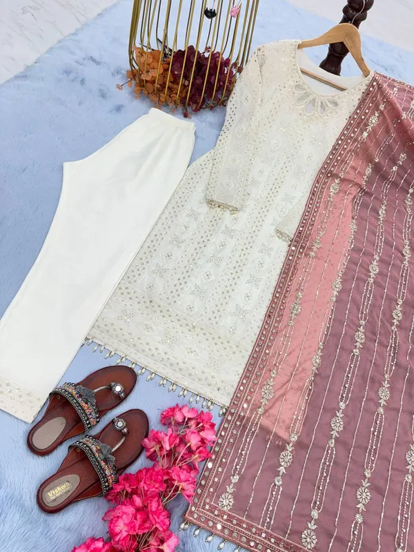 Party_Wear_Heavy_Faux_Georgette_Sequence_Embroidery_Moti_Work_Salwar_Suit_With_Dupatta