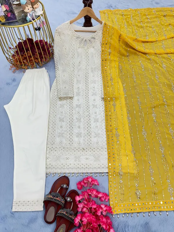 Party_Wear_Heavy_Faux_Georgette_Sequence_Embroidery_Moti_Work_Salwar_Suit_With_Dupatta