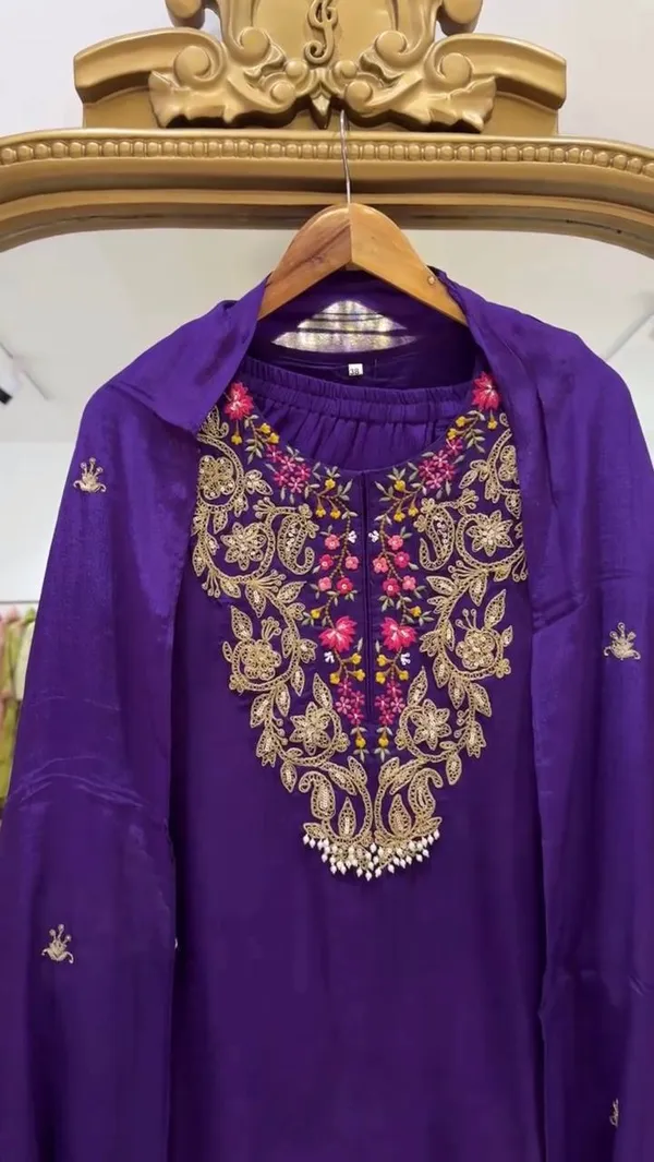 Purple_Heavy_Faux_Georgette_Sequence_Embroidered_Sharara_Salwar_Suit_With_Dupatta