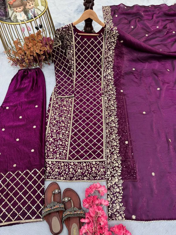 Purple_Pure_Fendy_Silk_With_Heavy_Embroidery_5_mm_Sequence_Work_Salwar_Suit_With_Dupatta