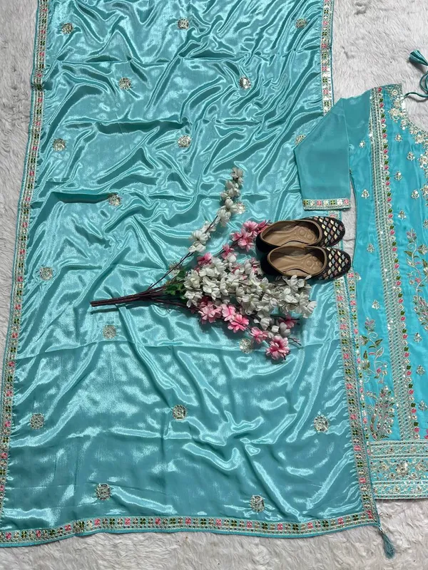 Sky_Blue_Pure_Chinnon_Silk_Heavy_Coding_Sequence_Embroidered_Salwar_Suit_With_Dupatta