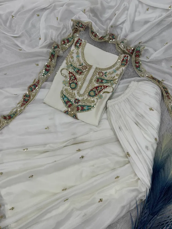 WHITE_CHINNON_SILK_SEQUENCE_EMBROIDERED_SHARARA_SALWAR_SUIT_WITH_DUPATTA