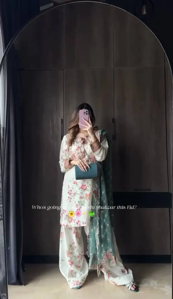 White_Heavy_printed_Modal_Silk_Sequence_Embroidered_Farsi_Salwar_Suit_With_Dupatta
