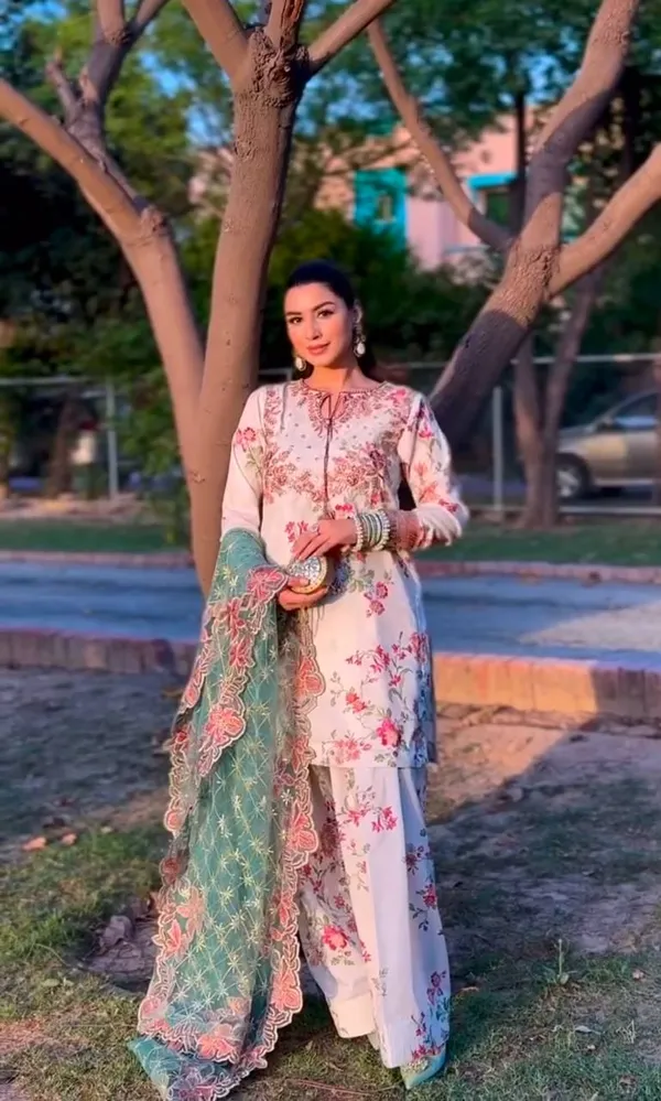 White_Heavy_printed_Modal_Silk_Sequence_Embroidered_Farsi_Salwar_Suit_With_Dupatta