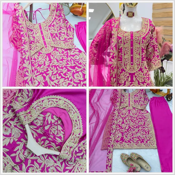 Pink_Chinnon_Silk_Coding_Sequence_Heavy_Embroidered_Salwar_Suit_With_Dupatta