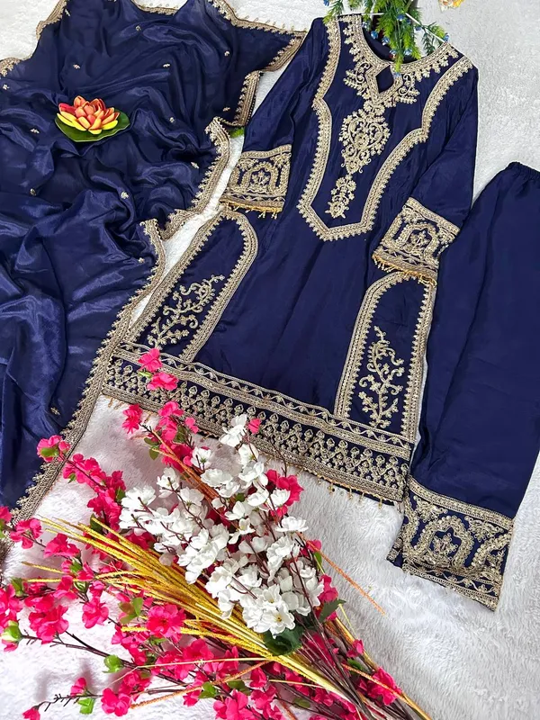 Navy_Blue_Attractive_Chinnon_Silk_Coding_Sequence_Embroidered_Salwar_Suit_With_Dupatta