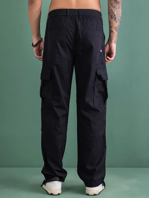 Black_Cotton_Premium_&_Comfortable_Cargo_Pant_For_Men