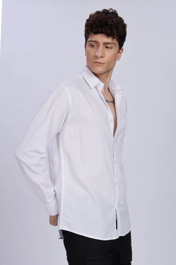 White_Cotton_Premium_&_Comfortable_Shirt_For_Men