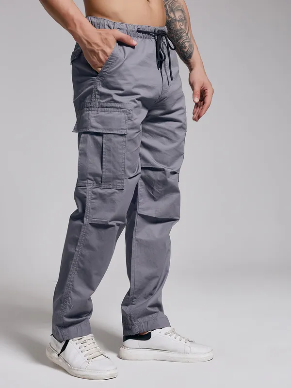 Mid_Grey_Cotton_Premium_&_Comfortable_Cargo_Pant_For_Men