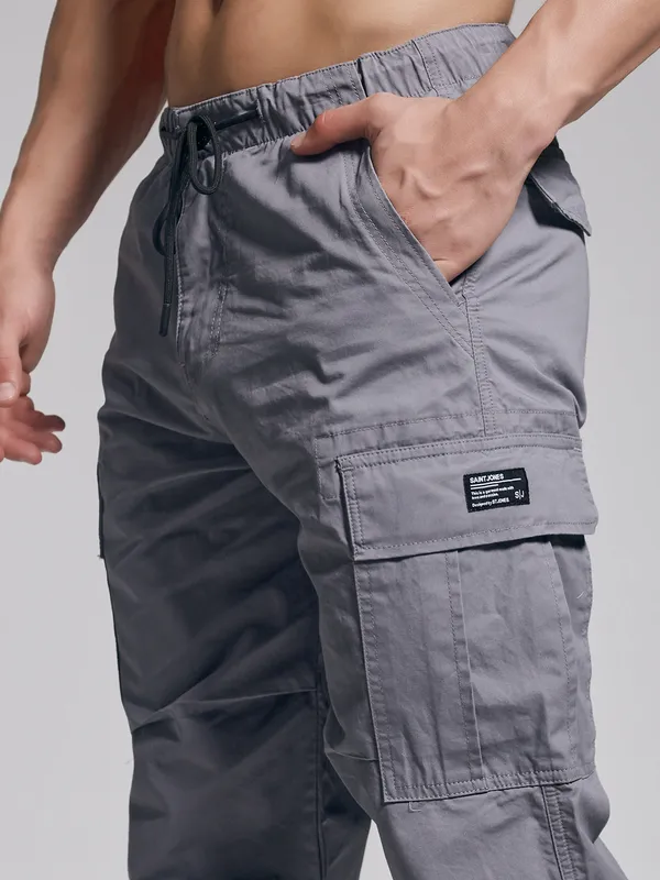 Mid_Grey_Cotton_Premium_&_Comfortable_Cargo_Pant_For_Men