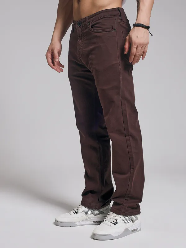 Rustic_Brown_Cotton_Premium_&_Comfortable_Jeans_For_Men
