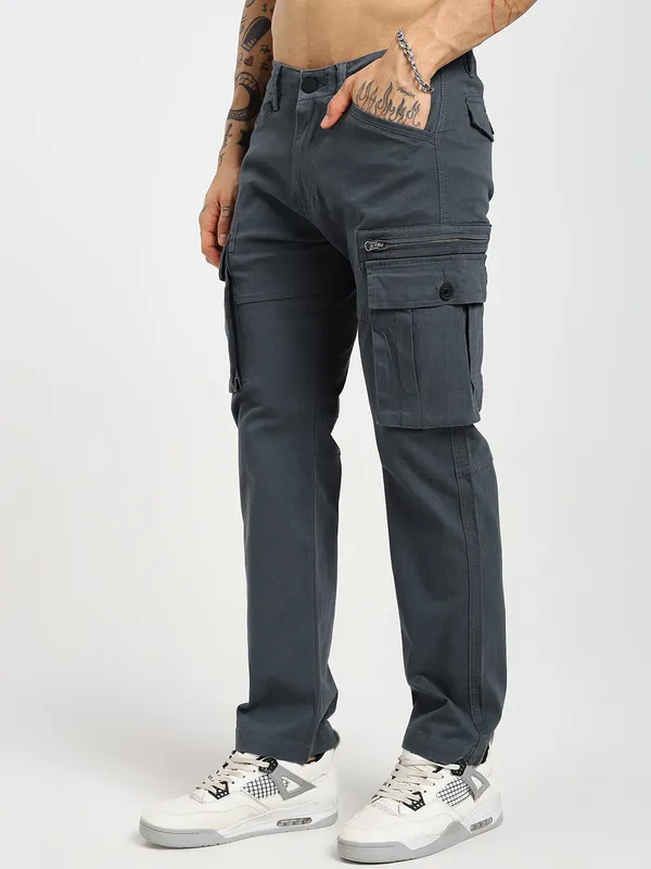 Dark_Grey_Cotton_Premium_&_Comfortable_Cargo_Pant_For_Men