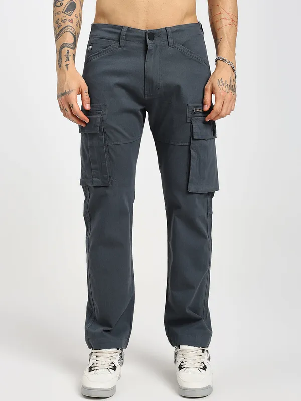 Dark_Grey_Cotton_Premium_&_Comfortable_Cargo_Pant_For_Men