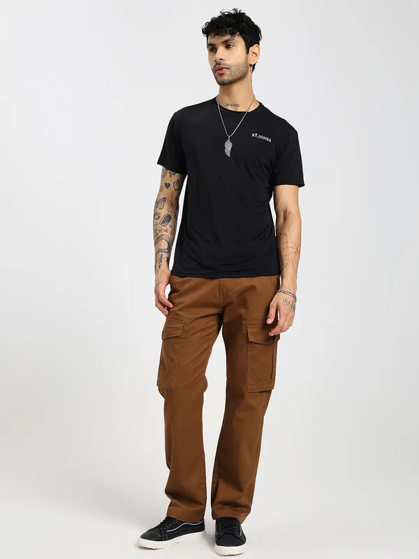 Rust_Brown_Cotton_Premium_&_Comfortable_Cargo_Pant_For_Men