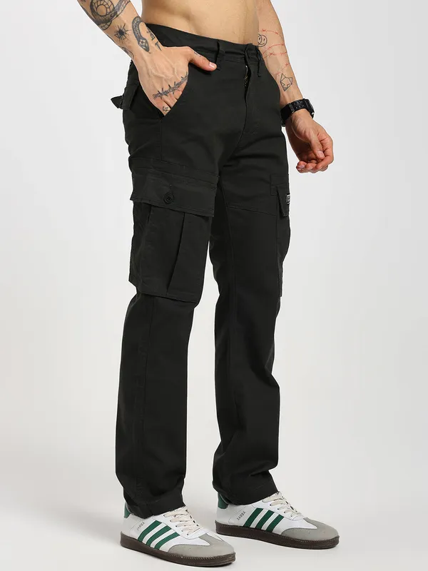 Black_Cotton_Premium_&_Comfortable_Cargo_Pant_For_Men