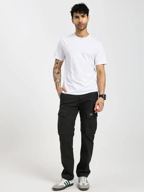 Black_Cotton_Premium_&_Comfortable_Cargo_Pant_For_Men