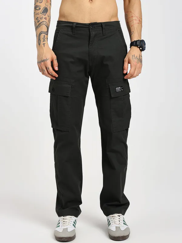 Black_Cotton_Premium_&_Comfortable_Cargo_Pant_For_Men