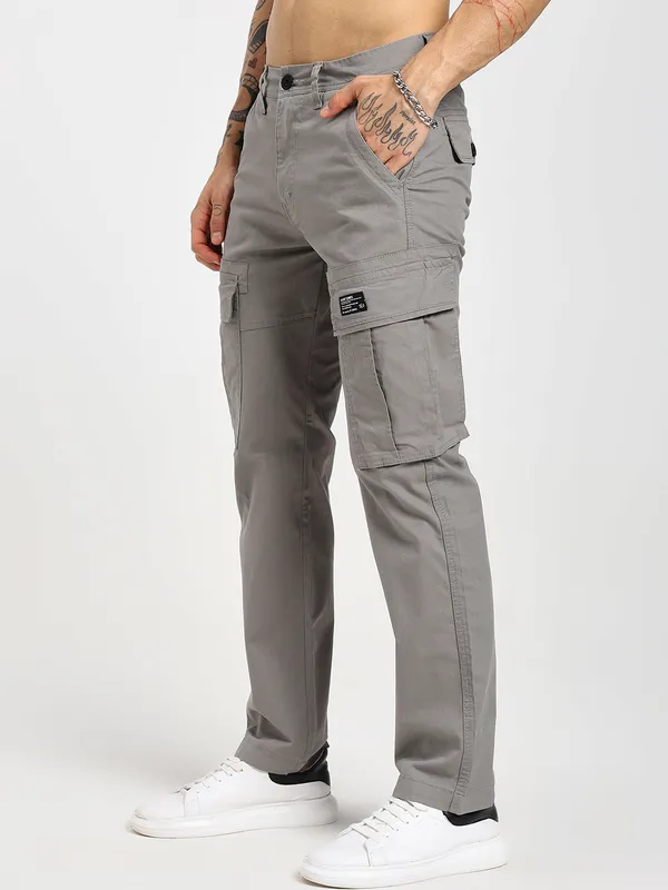 Smoke_Grey_Cotton_Premium_&_Comfortable_Cargo_Pant_For_Men
