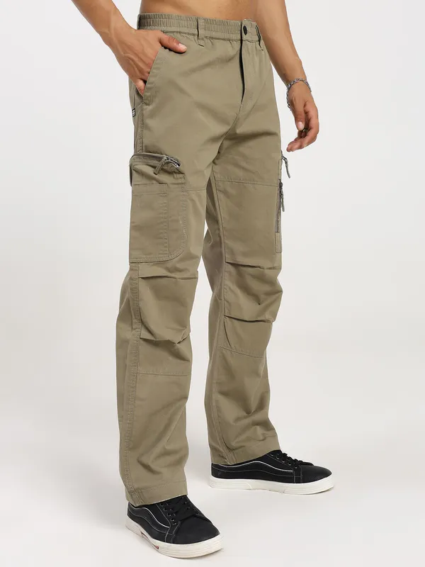 Beige_Cotton_Premium_&_Comfortable_Cargo_Pant_For_Men