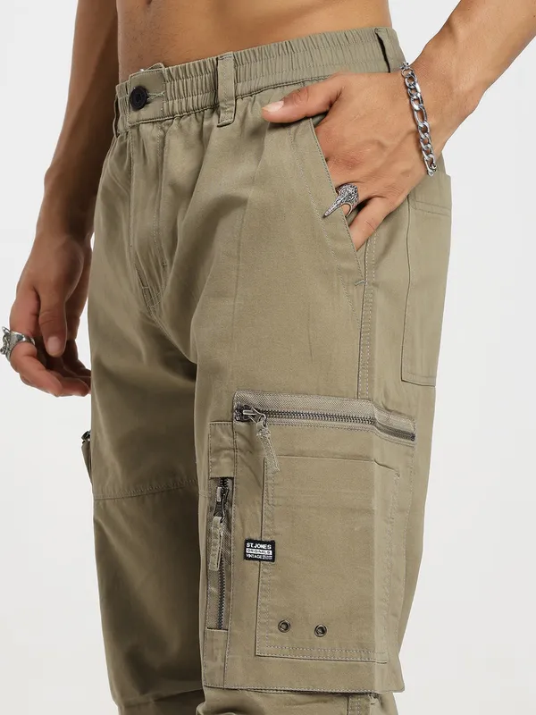 Beige_Cotton_Premium_&_Comfortable_Cargo_Pant_For_Men