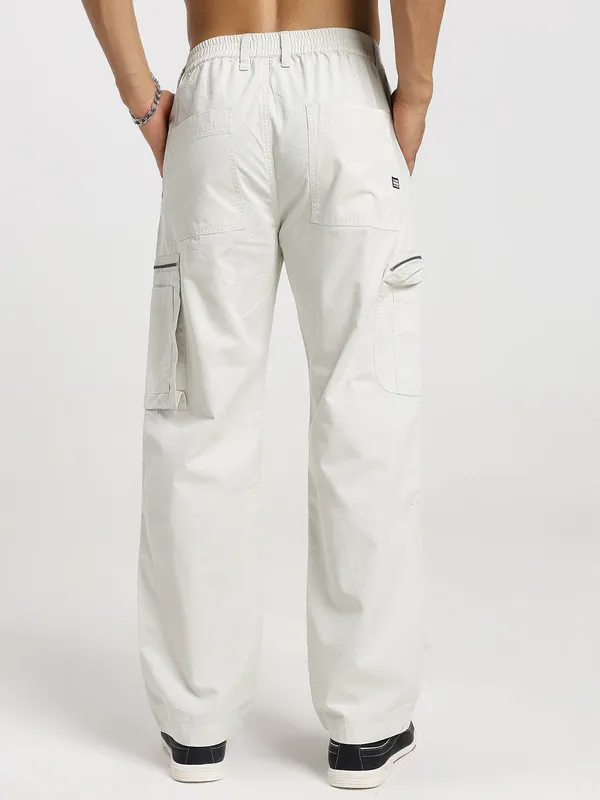 Off_White_Cotton_Premium_&_Comfortable_Cargo_Pant_For_Men