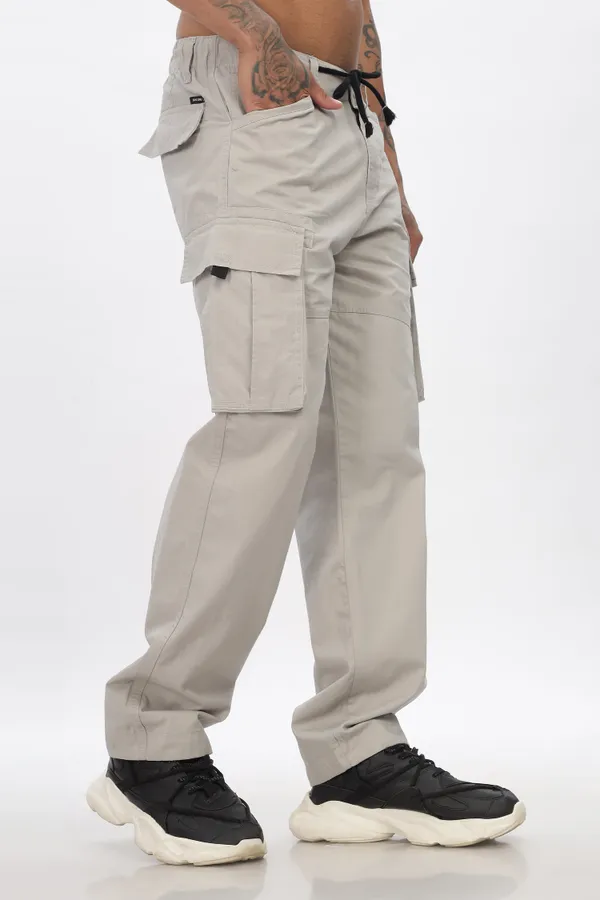 Light_Grey_Cotton_Premium_&_Comfortable_Cargo_Pant_For_Men