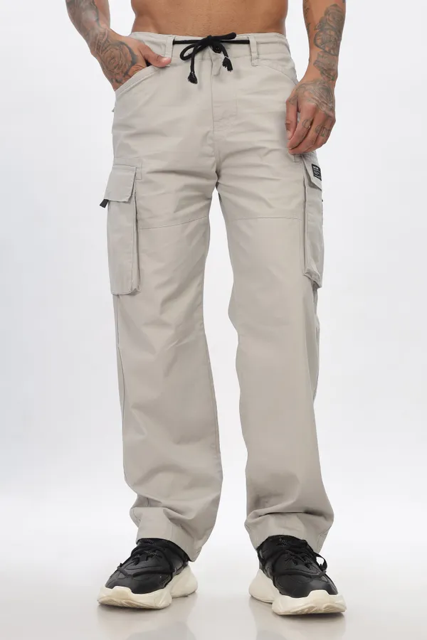 Light_Grey_Cotton_Premium_&_Comfortable_Cargo_Pant_For_Men