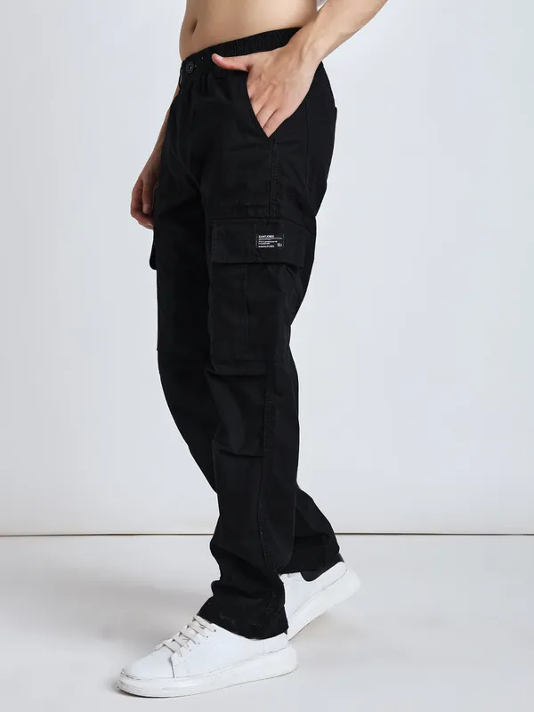 Black_Cotton_Premium_&_Comfortable_Cargo_Pant_For_Men