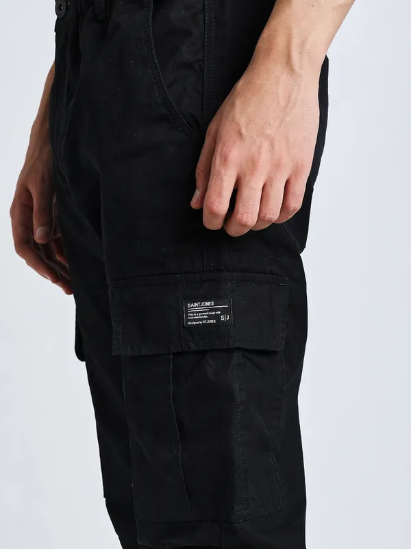 Black_Cotton_Premium_&_Comfortable_Cargo_Pant_For_Men
