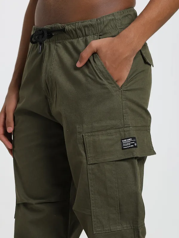 Olive_Cotton_Lycra_Premium_&_Comfortable_Cargo_Pant_For_Men