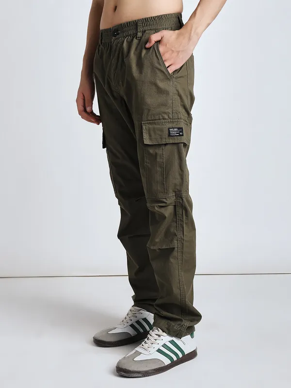 Olive_Cotton_Premium_&_Comfortable_Cargo_Pant_For_Men