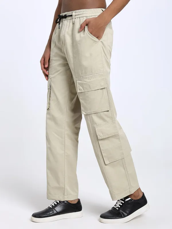 Beige_Cotton_Premium_&_Comfortable_Cargo_Pant_For_Men