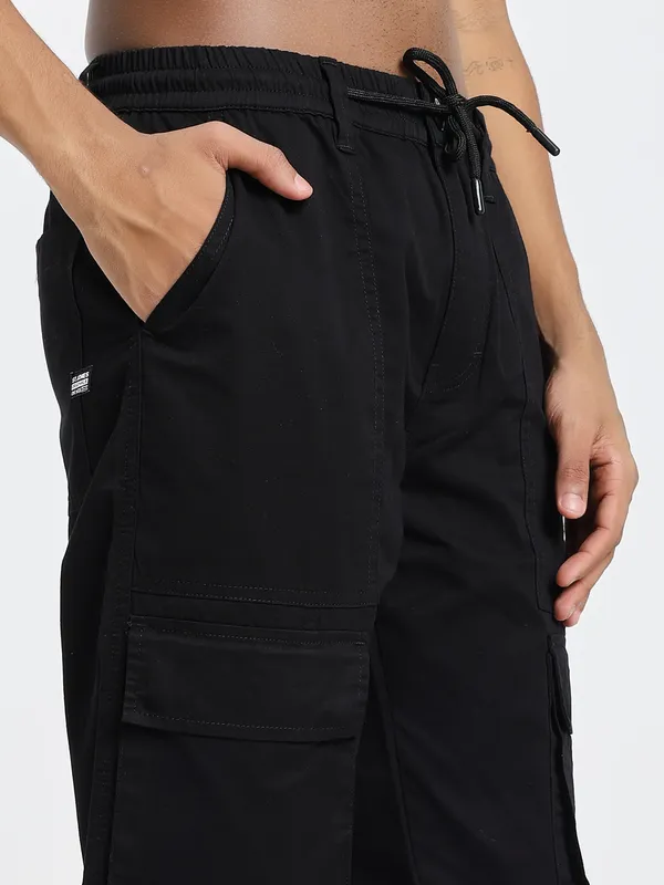 Black_Cotton_Premium_&_Comfortable_Cargo_Pant_For_Men