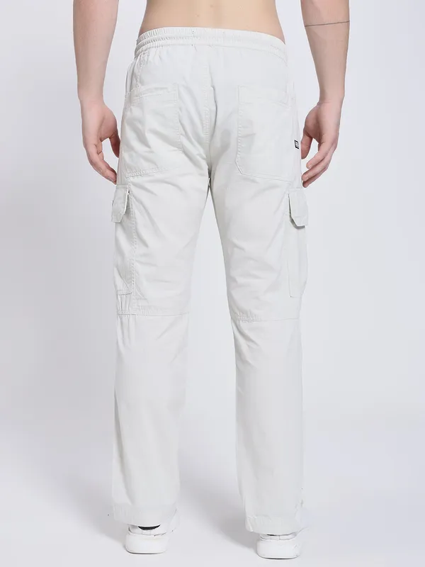 Cream_Cotton_Premium_&_Comfortable_Cargo_Pant_For_Men