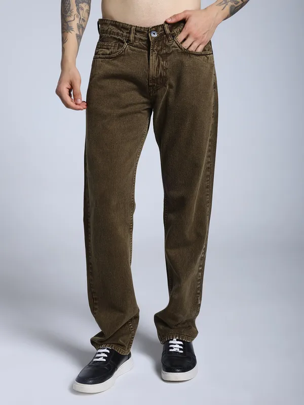 Mocha_Cotton_Premium_&_Comfortable_Jeans_For_Men
