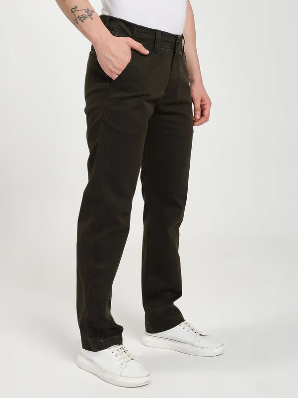 Dark_Green_Cotton_Premium_&_Comfortable_Chinos_For_Men