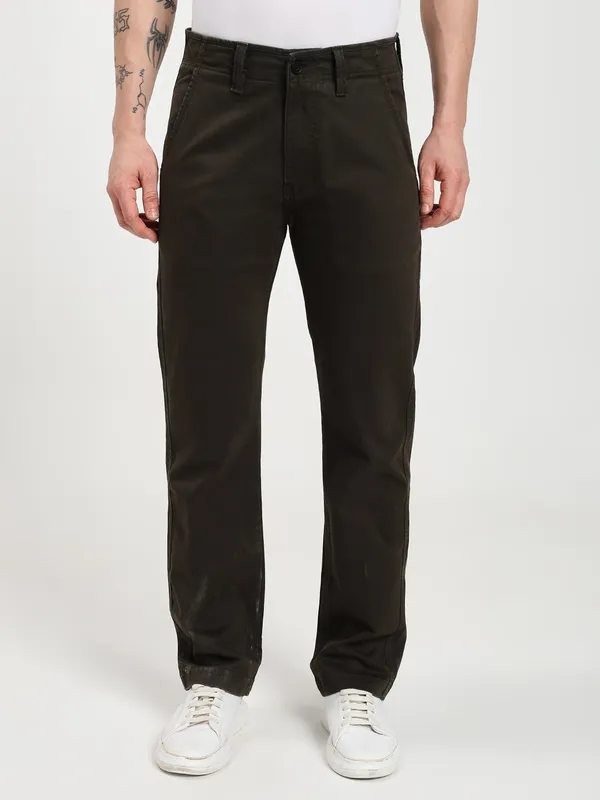Dark_Green_Cotton_Premium_&_Comfortable_Chinos_For_Men