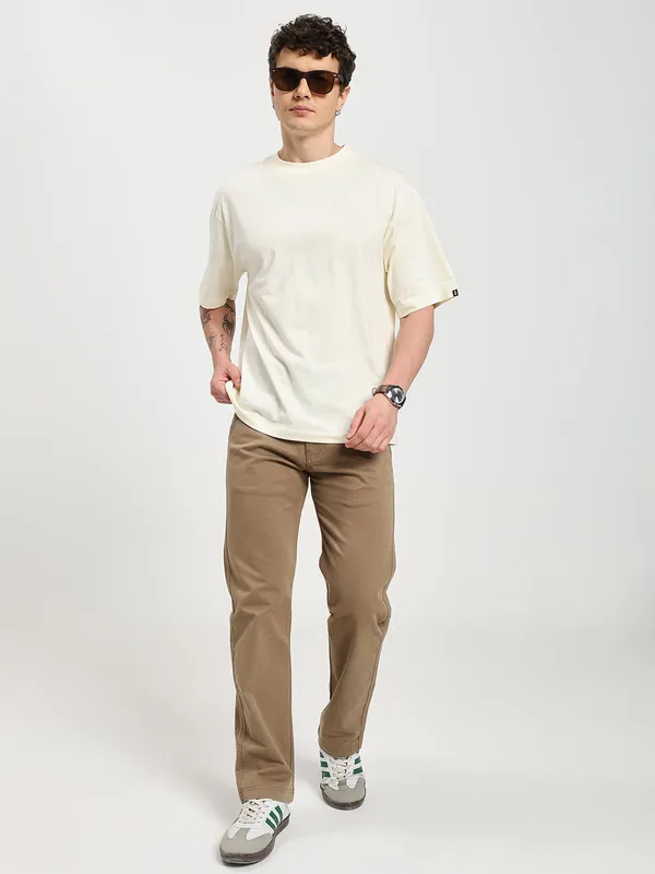 Khaki_Cotton_Premium_&_Comfortable_Chinos_For_Men