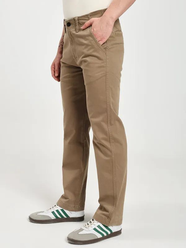 Khaki_Cotton_Premium_&_Comfortable_Chinos_For_Men