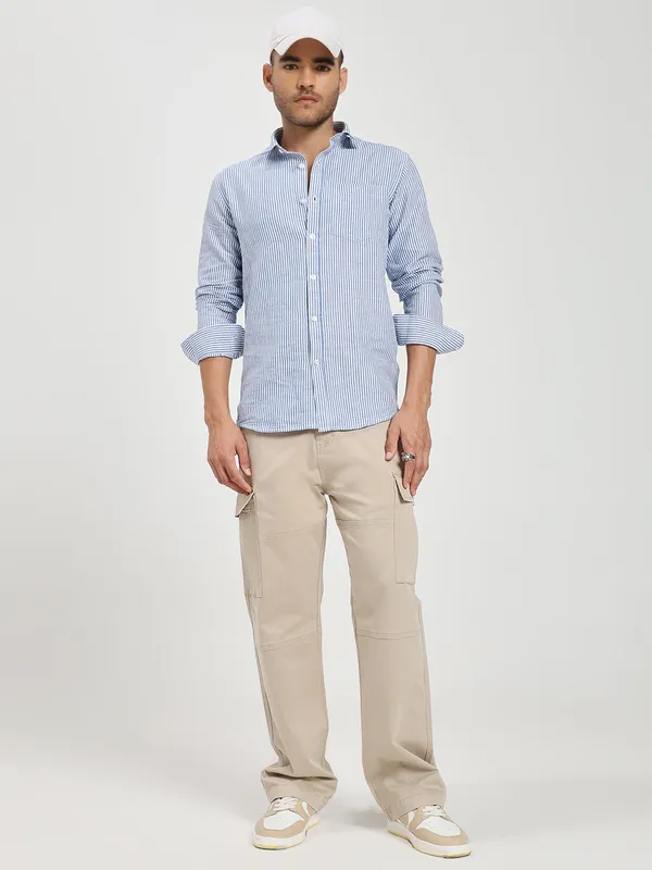 Beige_Cotton_Premium_&_Comfortable_Cargo_Pant_For_Men