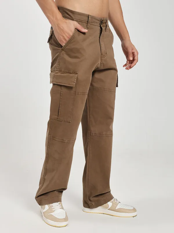 Brown_Cotton_Premium_&_Comfortable_Cargo_Pant_For_Men